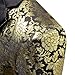 Barry.Wang Gold Tuxedo for Men Mardi Gras Sport Coats & Blazers Regular Fit Floral Suit Jackets 1 Button Casual Wedding