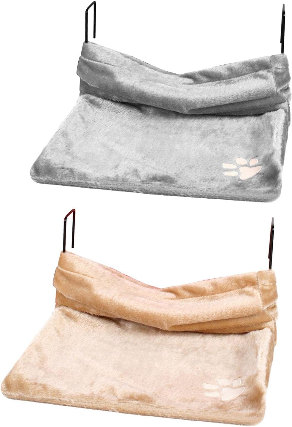 ATORSE® Cat Hammock Kitten Radiator Bed Window Hanging Sleeping Bed for Loungers Gray