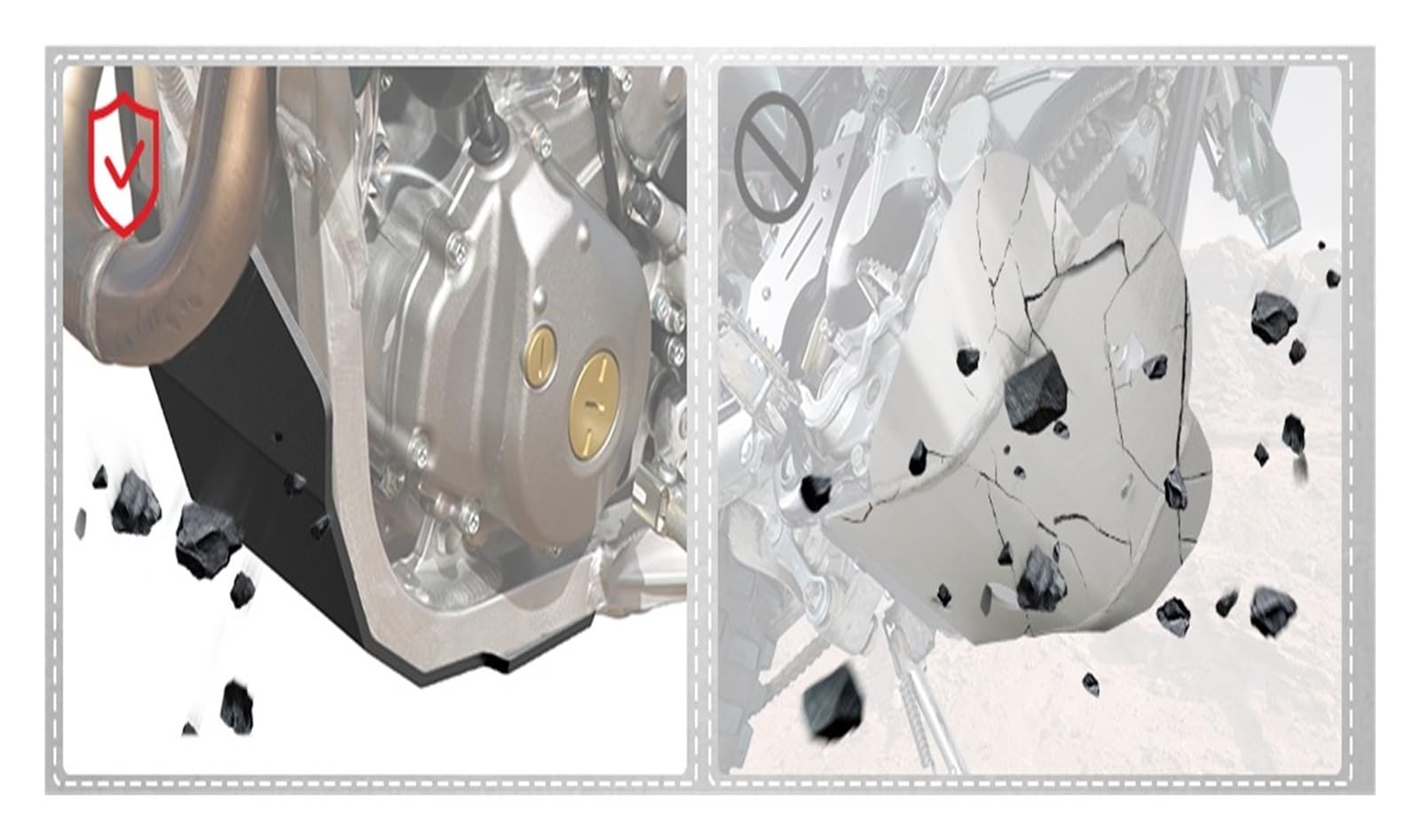 Paracoppa motore moto Misura Per KX250 KX450 2021 2023 2024 KX 250 450 Copertura Di Protezione Del Motore Motociclo Base Telaio Piastra Paramotore Accessori