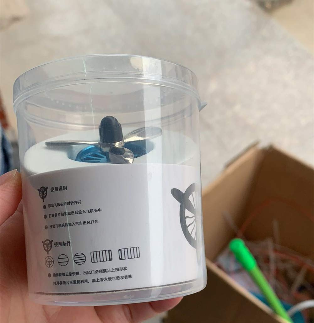 Difusor De Aroma Para Coche Con Hélice Y Luz LED - Elimina Malos Olores Y Crea Ambiente