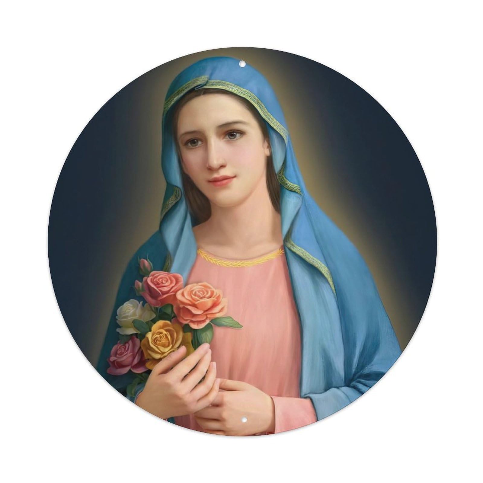 The Great Virgin Mary Religious Metal Tin Sign