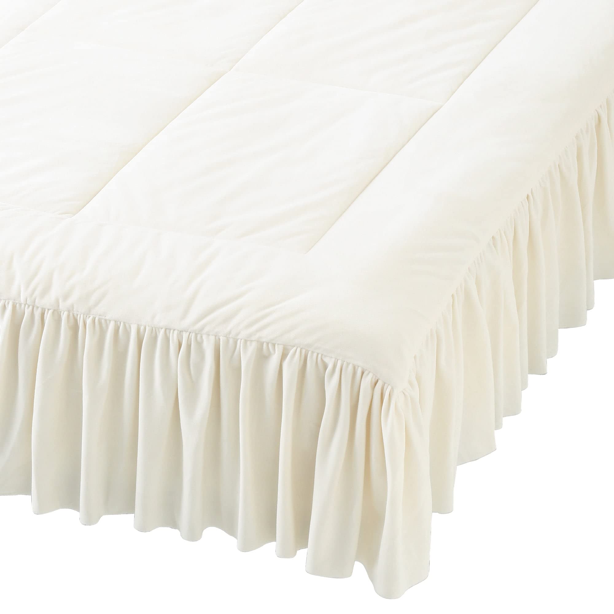 ののちゃん　Francfranc WARMY FRILL BEDPAD Amazon｜Francfranc フランフラン WARMY フリル ベッドパッド