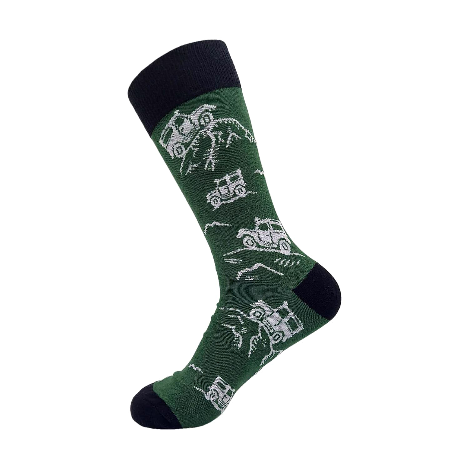 ECO CHICMens Bamboo Socks Breathable Hot and Cold Weather UK 6-11 Single Pair