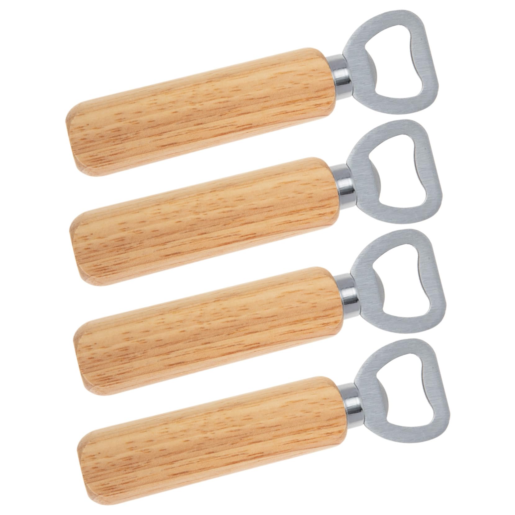 Garneck 4 Set Cavatappi in Legno Apribottiglie Bar Cremagliera Gadget Apribottiglie Da Apriscatole Sbarra Idro Rimozione Della Bottiglia Di Birra Vino Khaki Di Legno 4 Pezzi * 4