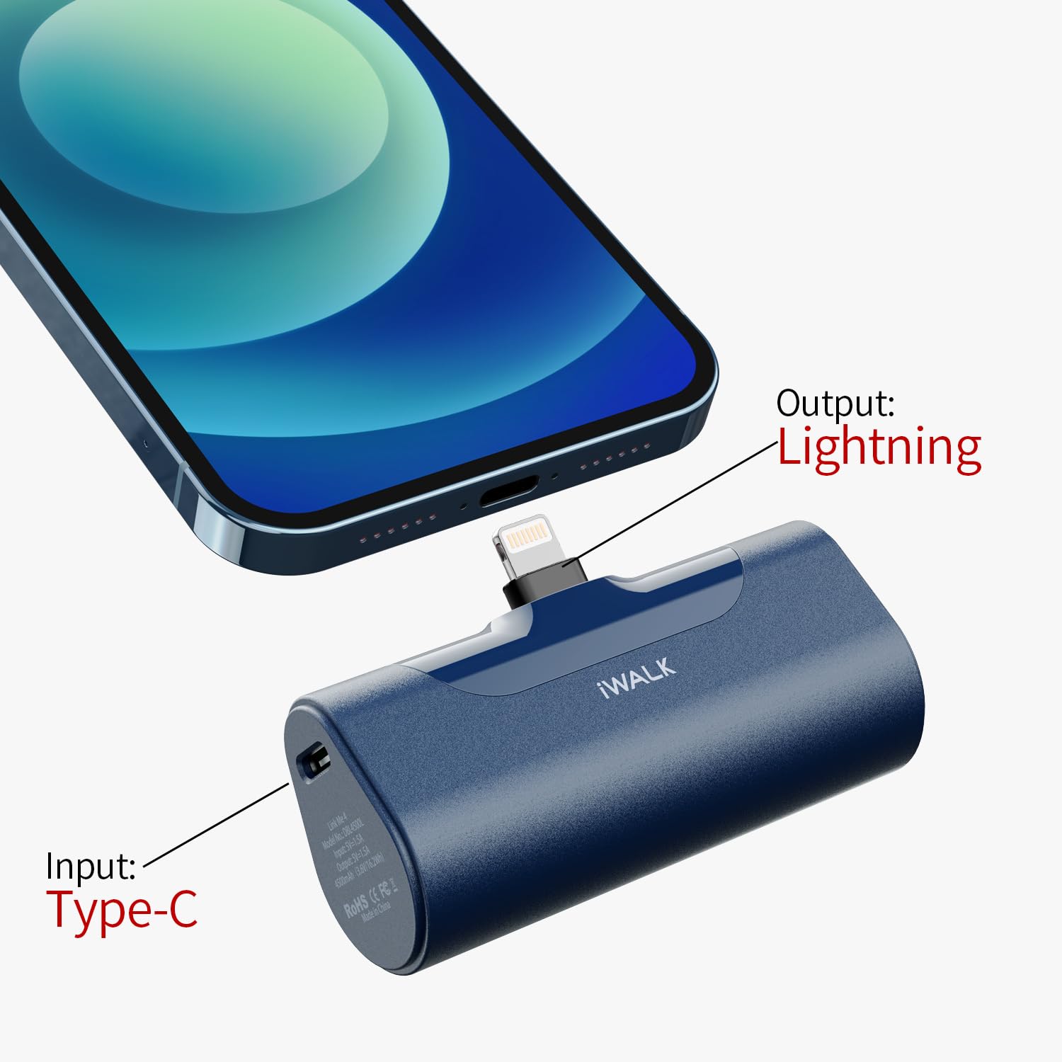 Amazon | 【iWALK正規品】iWALK アイウォーク | モバイルバッテリー