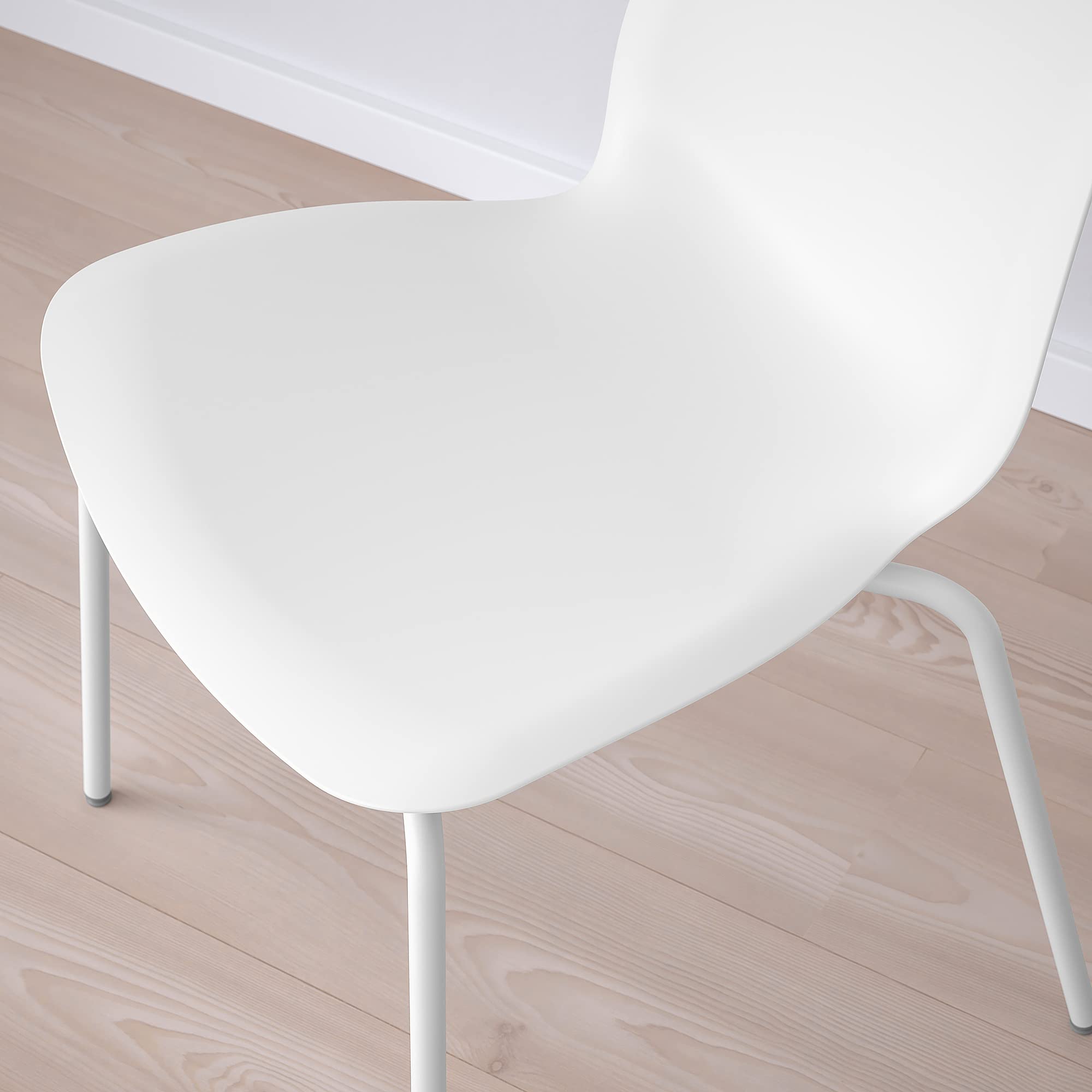 IKEA LIDÅS Chair, White/Sefast White : Amazon.co.uk: Home & Kitchen