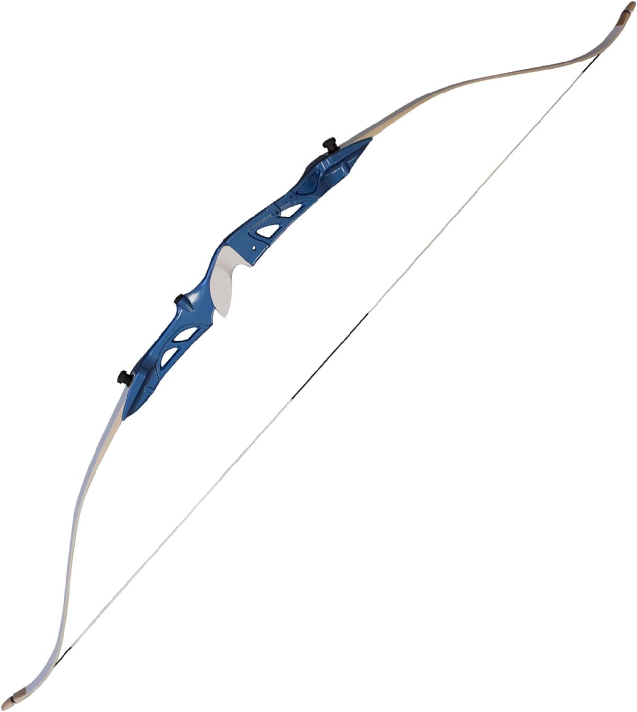 SAS Explorer Metal Riser Takedown Recurve Bow Right Hand - Draw with Right Hand Camo Purple Riser W/ Black Limbs 30 Pounds - Image 1 of 4