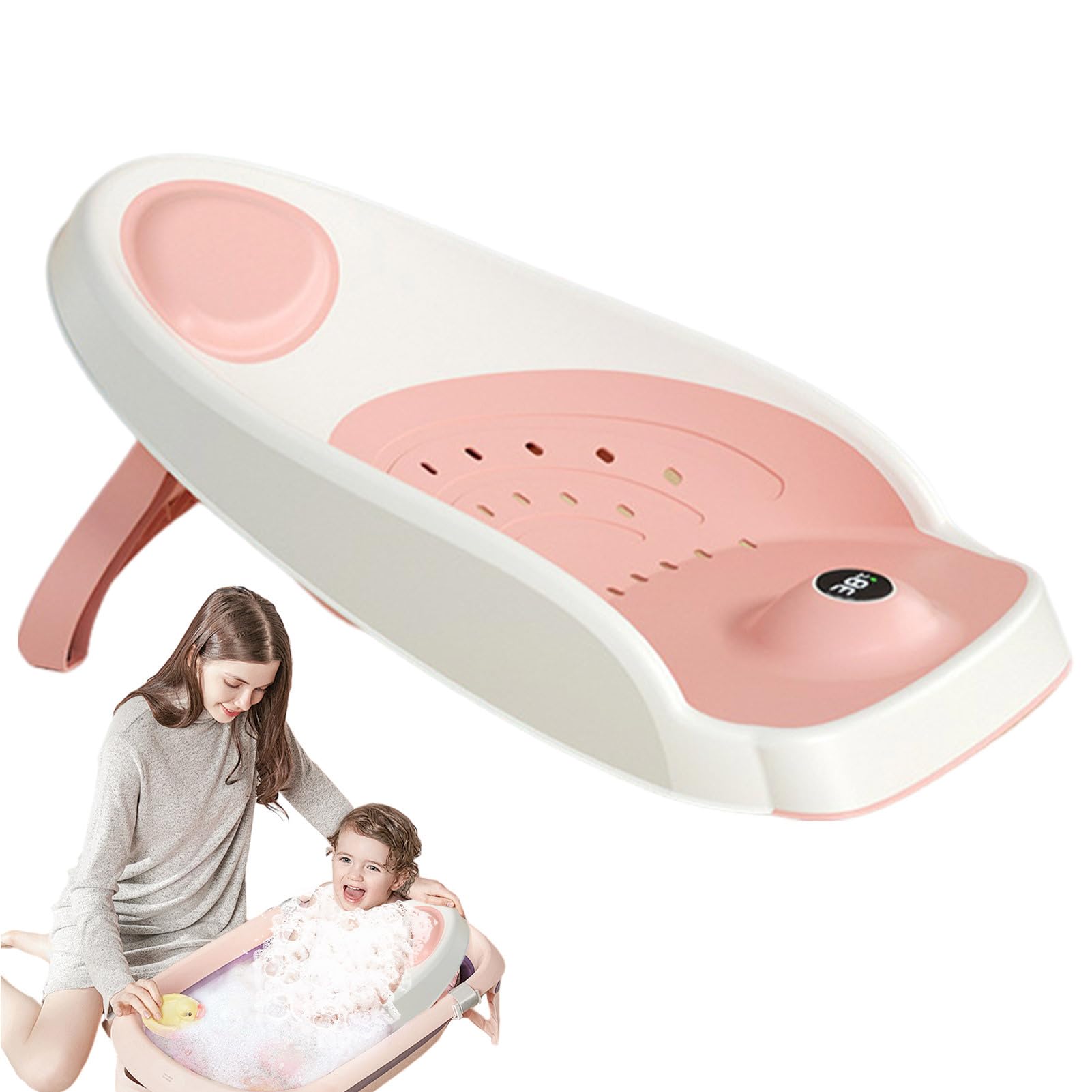Supporto per bagnetto,Cuscino di supporto per bagnetto | Sedia da doccia per bambini con supporto morbido antiscivolo - Supporto ergonomico per il bagno dei bambini, seggiolino per v