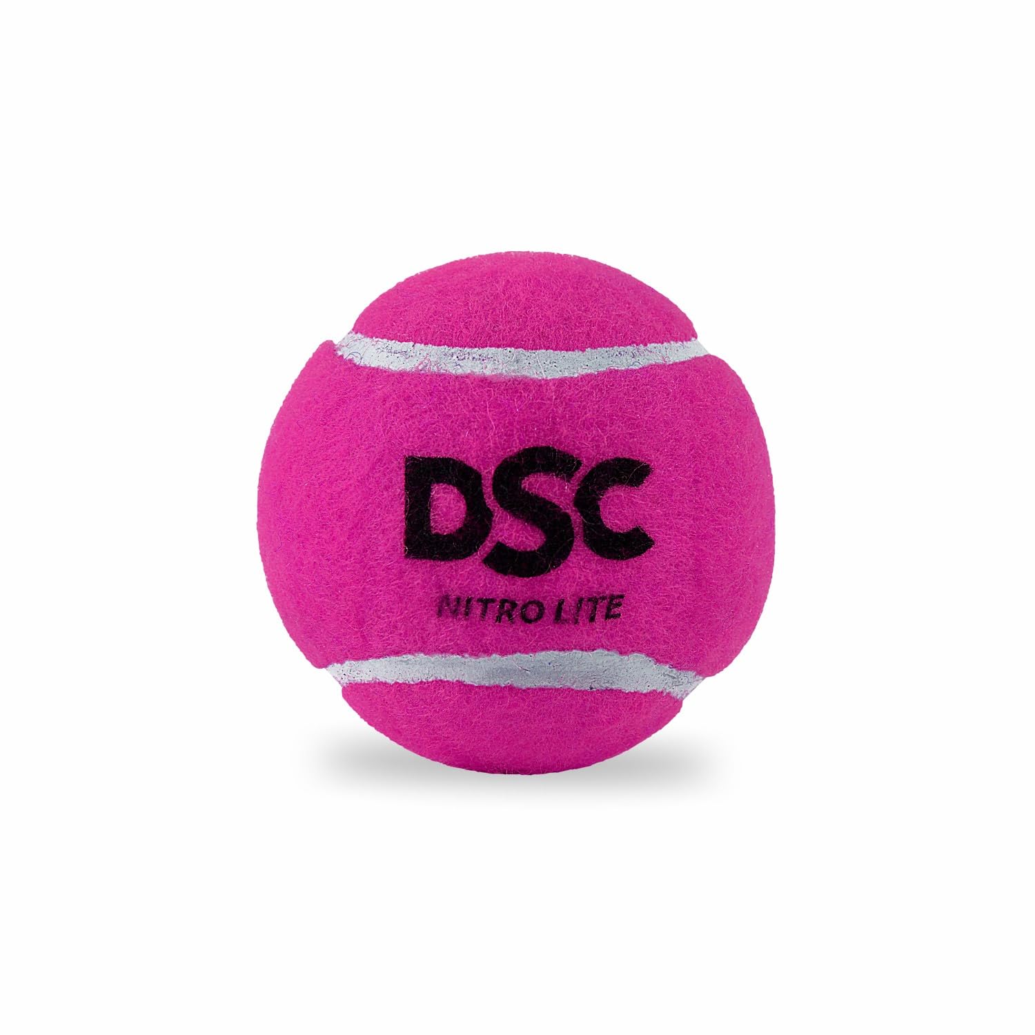 DSC Nitro Light Rubber Tennis Ball (Pink) - Pack of 2