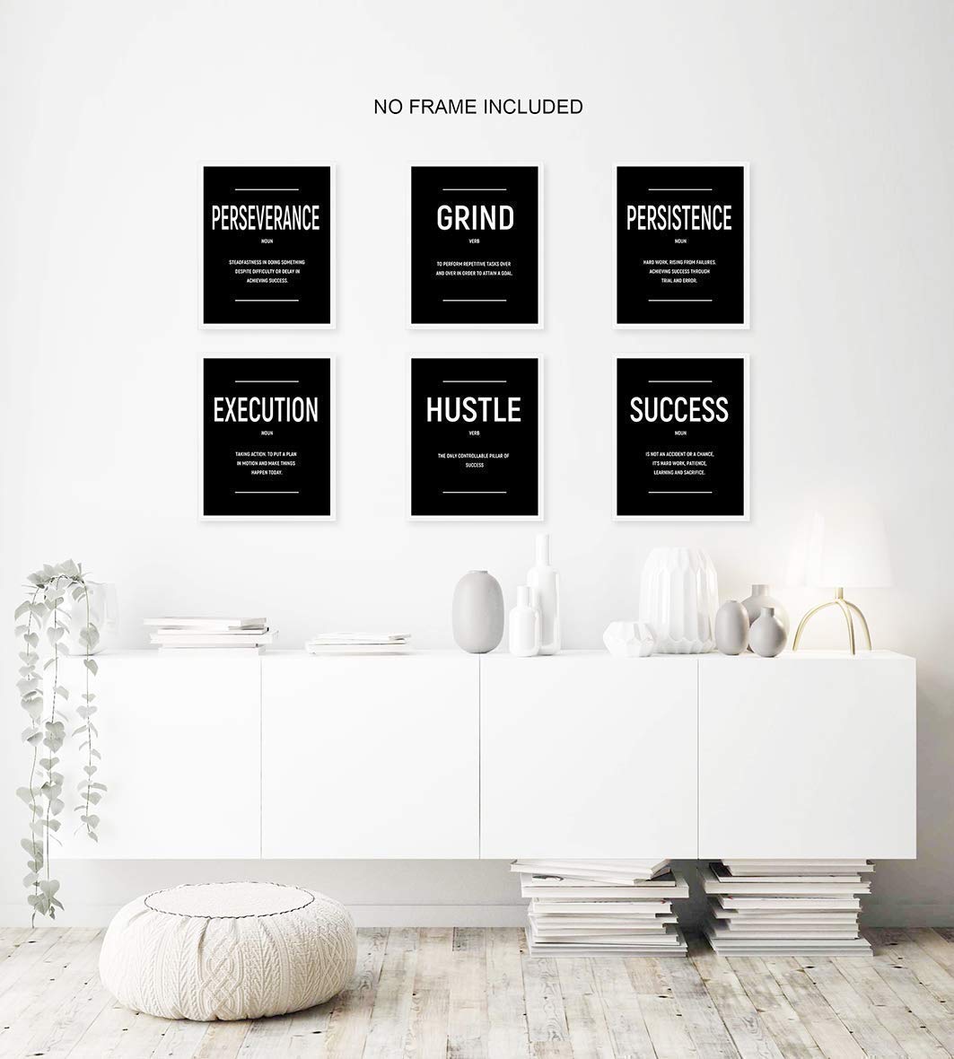 Inspirational Wall Art, Office Wall Decor, Motivational Wall Art