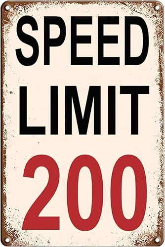 Carteles de auto de carreras para hombre, decoración de cueva, accesorios de garaje, divertidos letreros de metal para habitación, decoración de