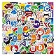 108-teiliges Laptop-Aufkleber Set, Coole sticker für Entwickler - Enthält IT-Logos, C ++, Python, Linux, Swift - Perfekt für Geeks, Ingenieure, Hacker und Programmierer