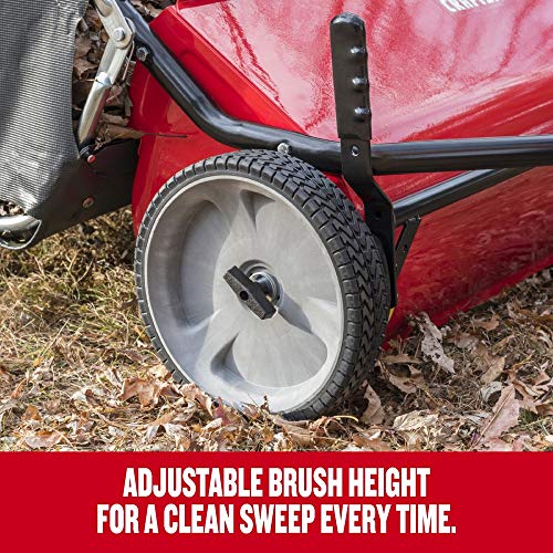 Craftsman CMXGZBF7124266 42-Inch, Hi-Speed Tow Lawn Sweeper, Width, Red