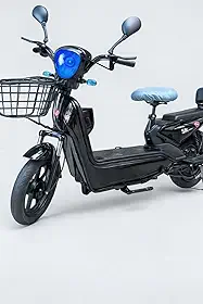 NIYAZI Scooter elétrica para adultos, bicicleta elétrica de controle remoto de 48 V, pneus de 40 cm, desempenho superior