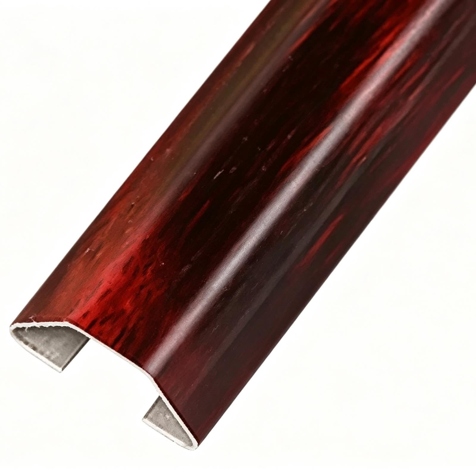 Cubrecables con Efecto Madera, Acero Inoxidable