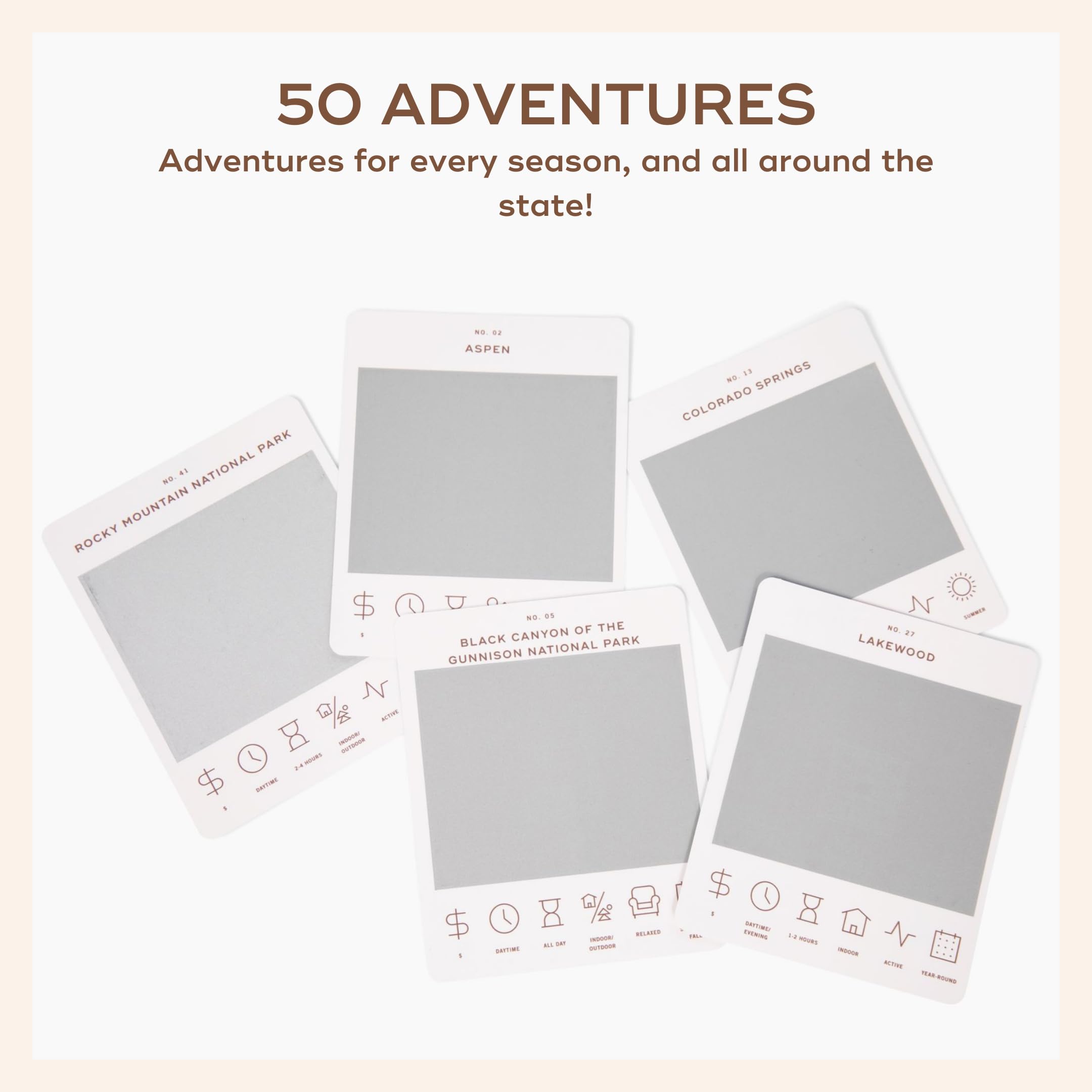 Reach International Outfitters Colorado Adventure Bucket List: 50 Tarjetas para rascar para Actividades al Aire Libre, Atracciones turísticas y Viajes por Carretera, Regalo de Viaje guía