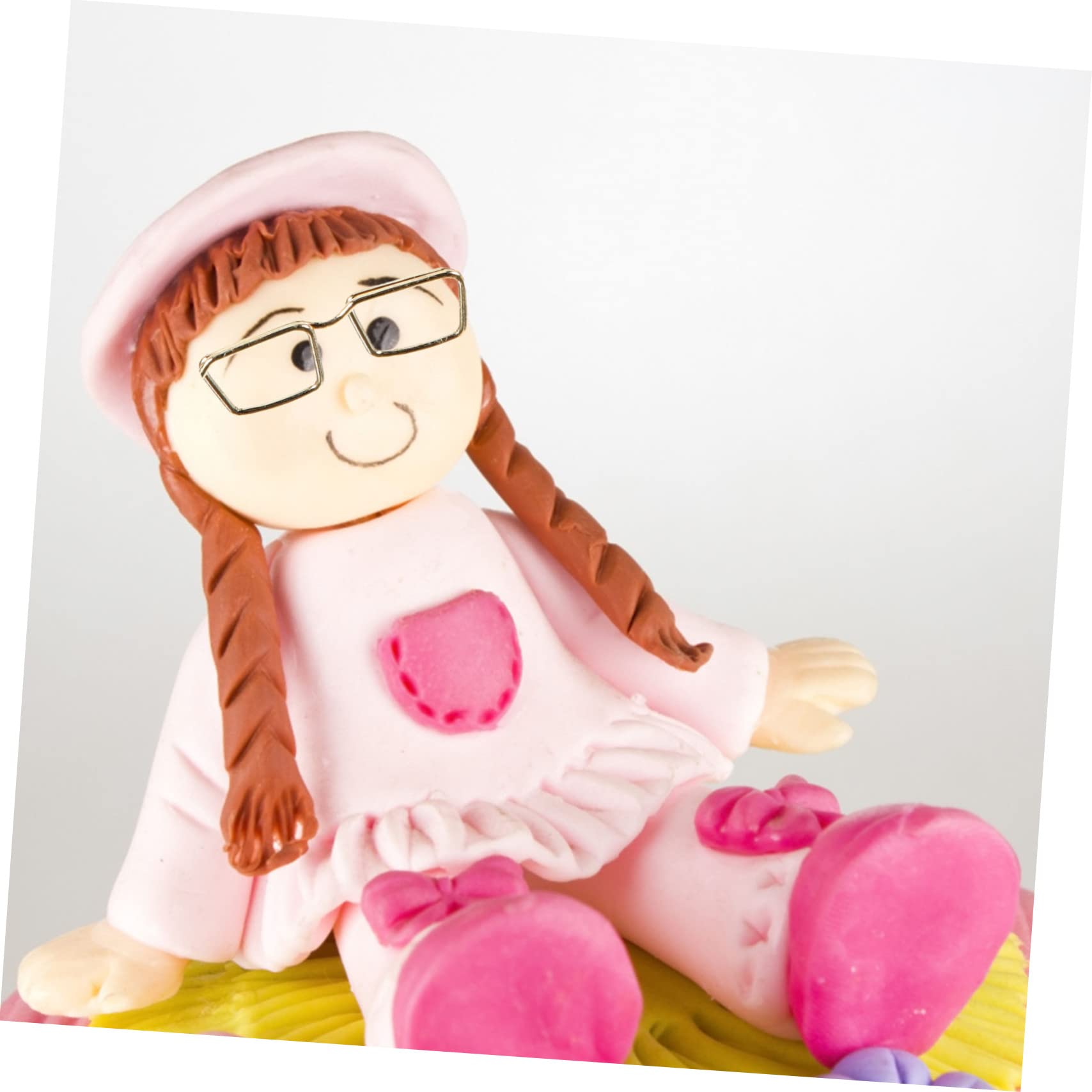 30 Pz montatura per occhiali mini Bambola bicchieri natale bicchieri di natale bambolotti per bambina Montature per occhiali per bambole da vestire occhiali per vestire le bambole