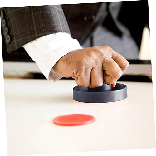 Miniatura 15 de Sosoport 1 juego de hockey Kit de hockey para niños, accesorios de aire para niños, artículos de hockey de aire, empujadores de mesa, piezas