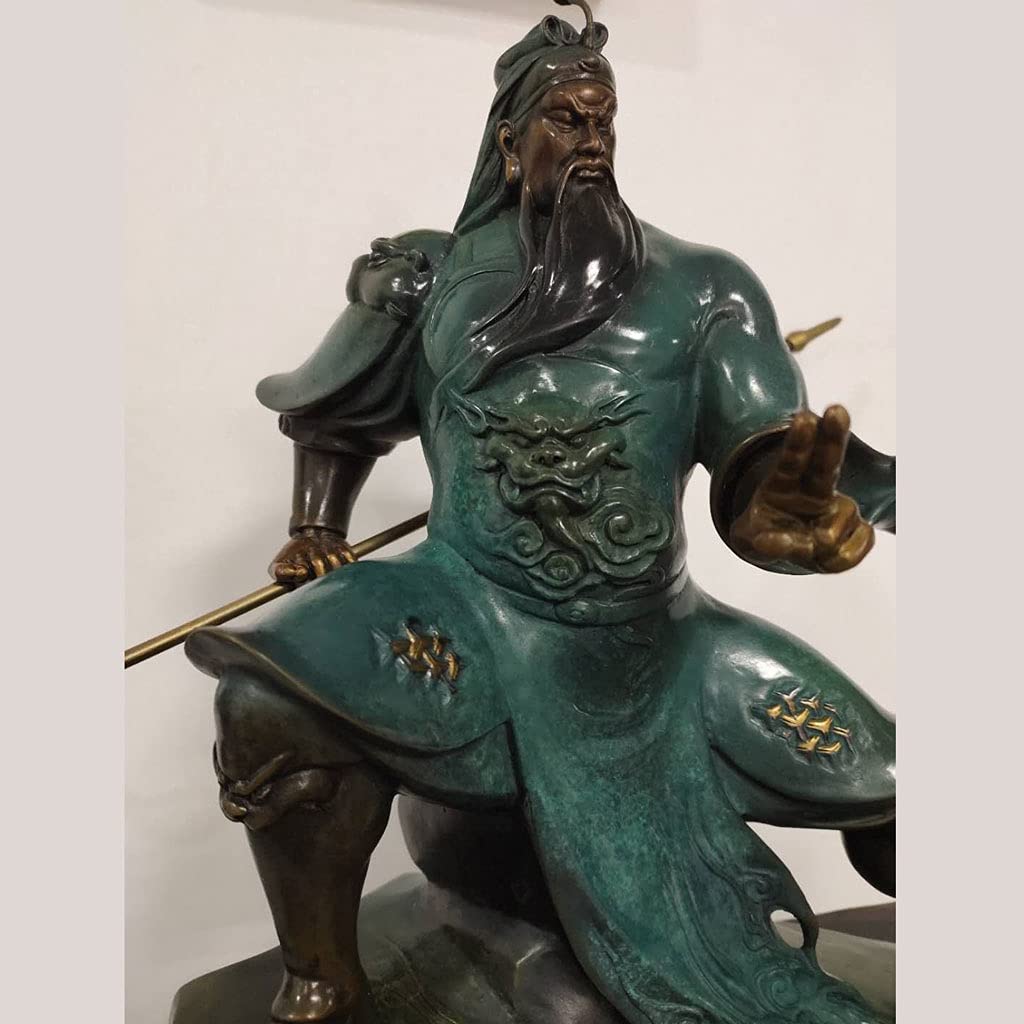 関羽青銅製仏像