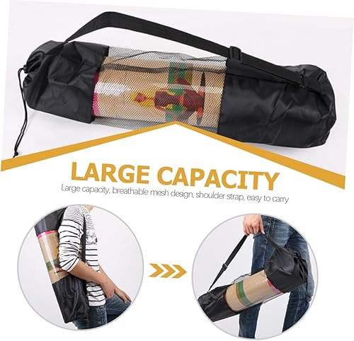 Miniatura 4 de Bolsa de yoga para esterilla de yoga, bolsa de yoga, bolsa de yoga, bolsa de viaje para mujer, bolsa de gimnasio para mujer, bolsa de malla rosa