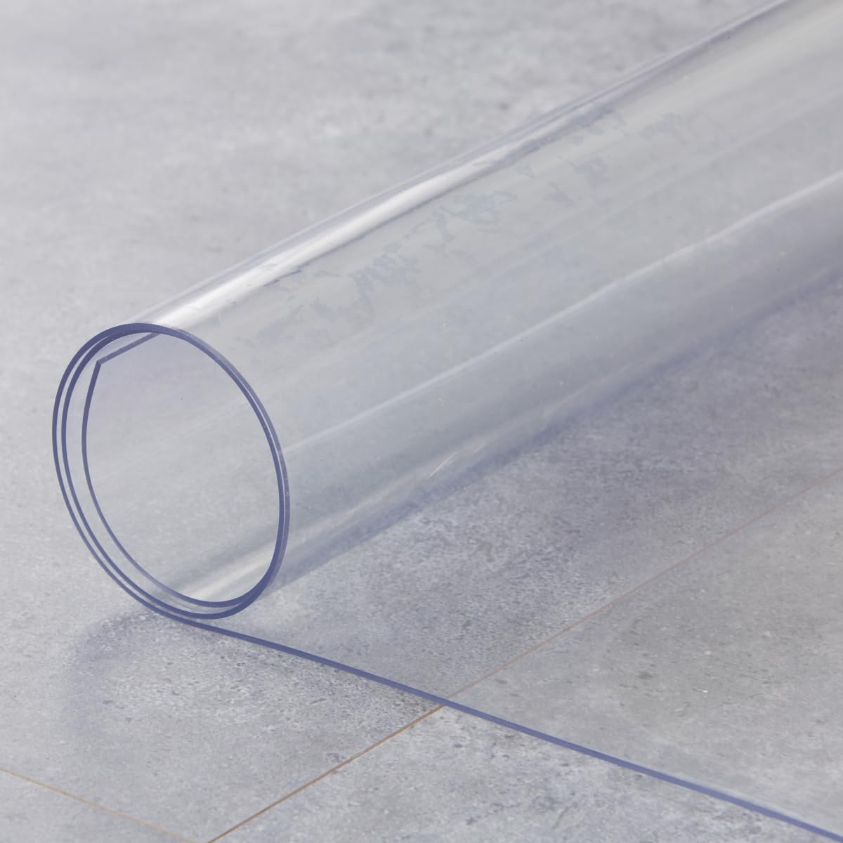 Tafelfolie, 1,5 mm, transparant, voor buiten, tafelzeil, tafelzeil