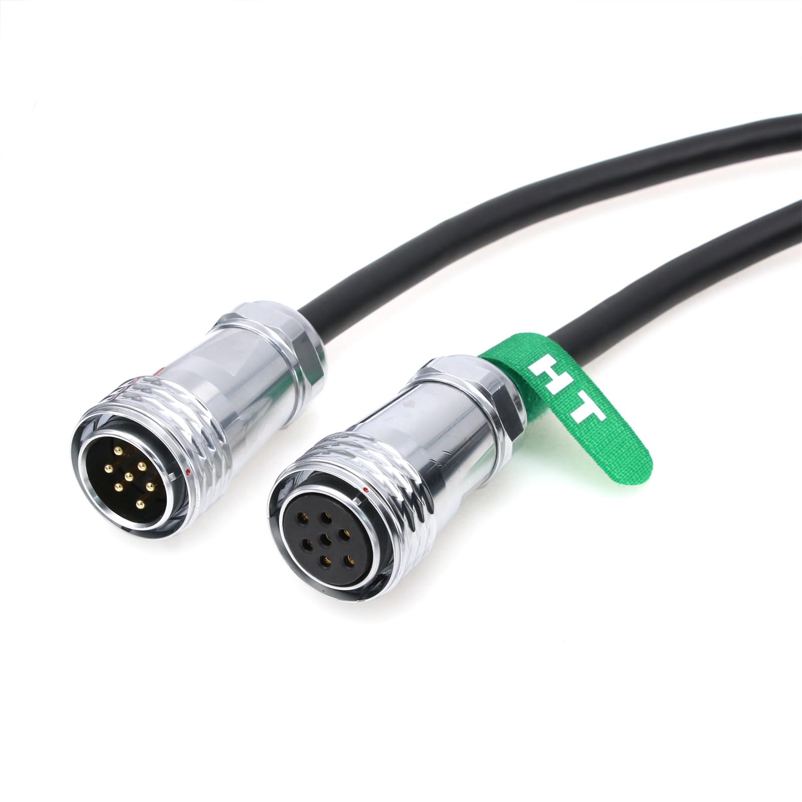 HangTon 7 Pin Cable for Aputure LS 1200d Pro, 600c Pro II, 600c Pro LED Video Light Head and Control Box Connection - Image 2