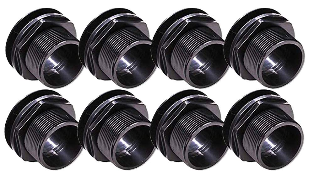 Buy Bulkhead Fitting 2” Slip x Slip 8/Pack Heavy Duty Premium