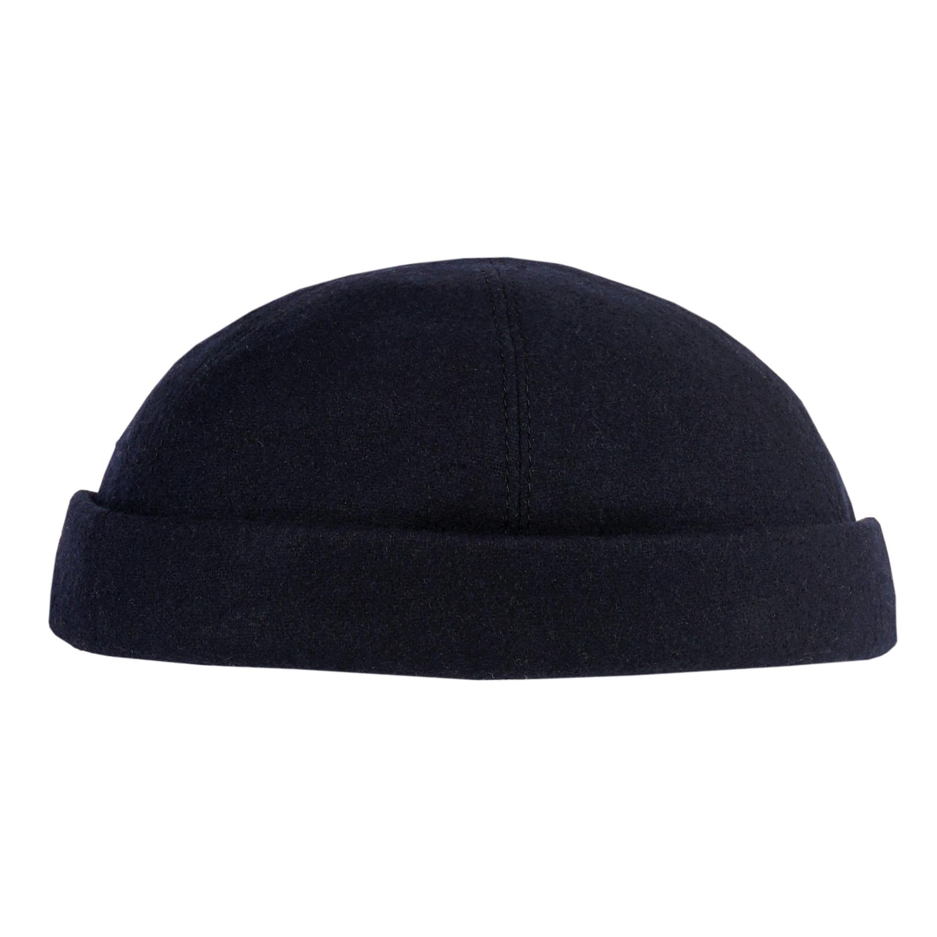 Docker Cap Wolle Kurz Flach Docker-Mütze