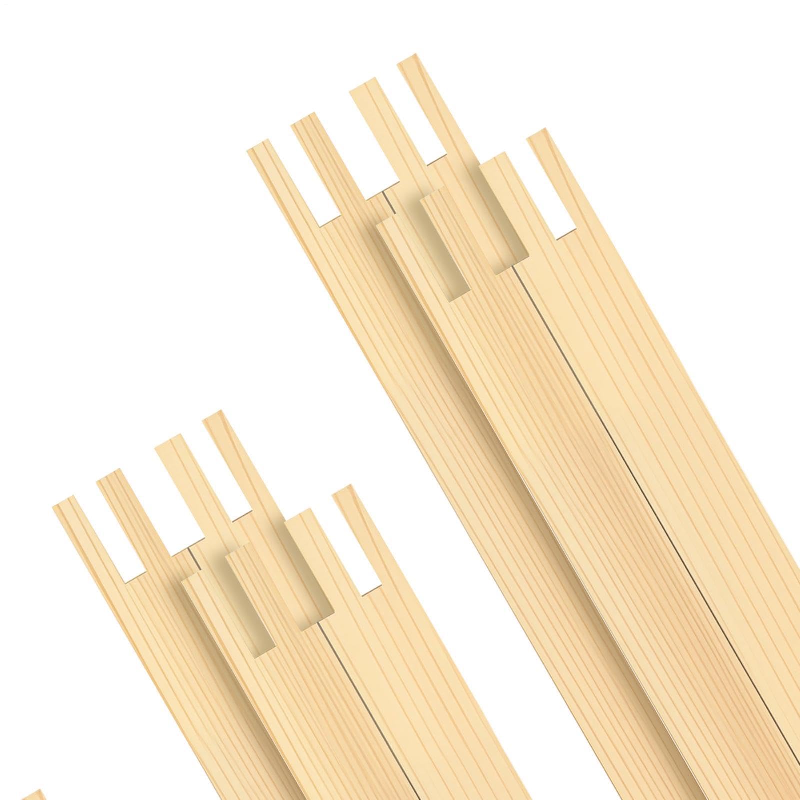 Stretcher Bars for Needlework 24 Pieces Splicing Embroidery Painting Frame