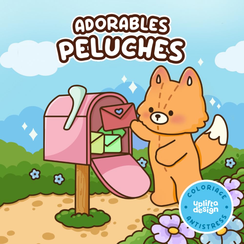 Adorables peluches: Livre à colorier adorable et relaxant pour adolescents et adultes