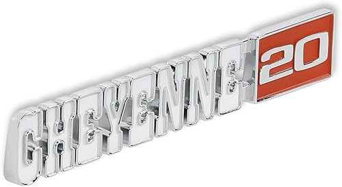 Miniatura 2 de Brothers Trucks 04-593 Par de emblemas de guardabarros - Cheyenne 20