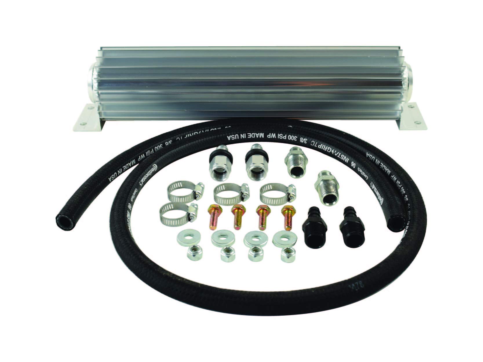 Performance Steering (PSC) CK100-8 Heat Sink Fluid Cooler Kit with 8AN Fittings PSC Performance Steering Components