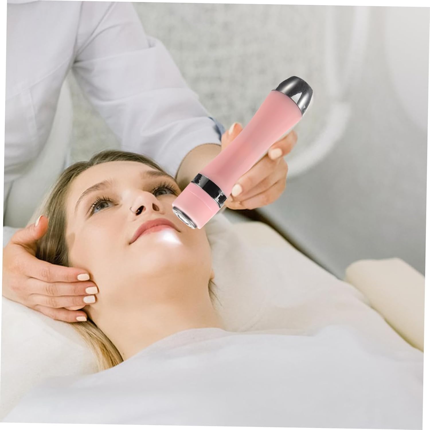 minkissy Women's Electric for Facial Hair Removal Shaving Cordless Design for Smooth Skin Comfortable Grip No Battery Included Multi-Functional Hair Remover