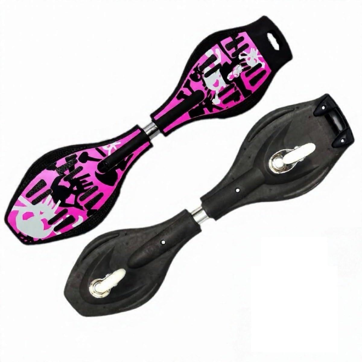 Halay Wave Board with Light waveboards Skate Wave Rose Pink StreetSurfing Board Wave Props Free Carrying Bag