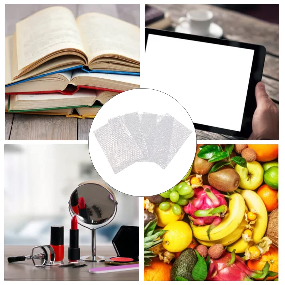 Sacs de poche à bulles de 200pcs Sacs de protection à bulles de protection Sacs à bulles à double paroi, sacs à bulles de protection antichoc pour emballage de stockage