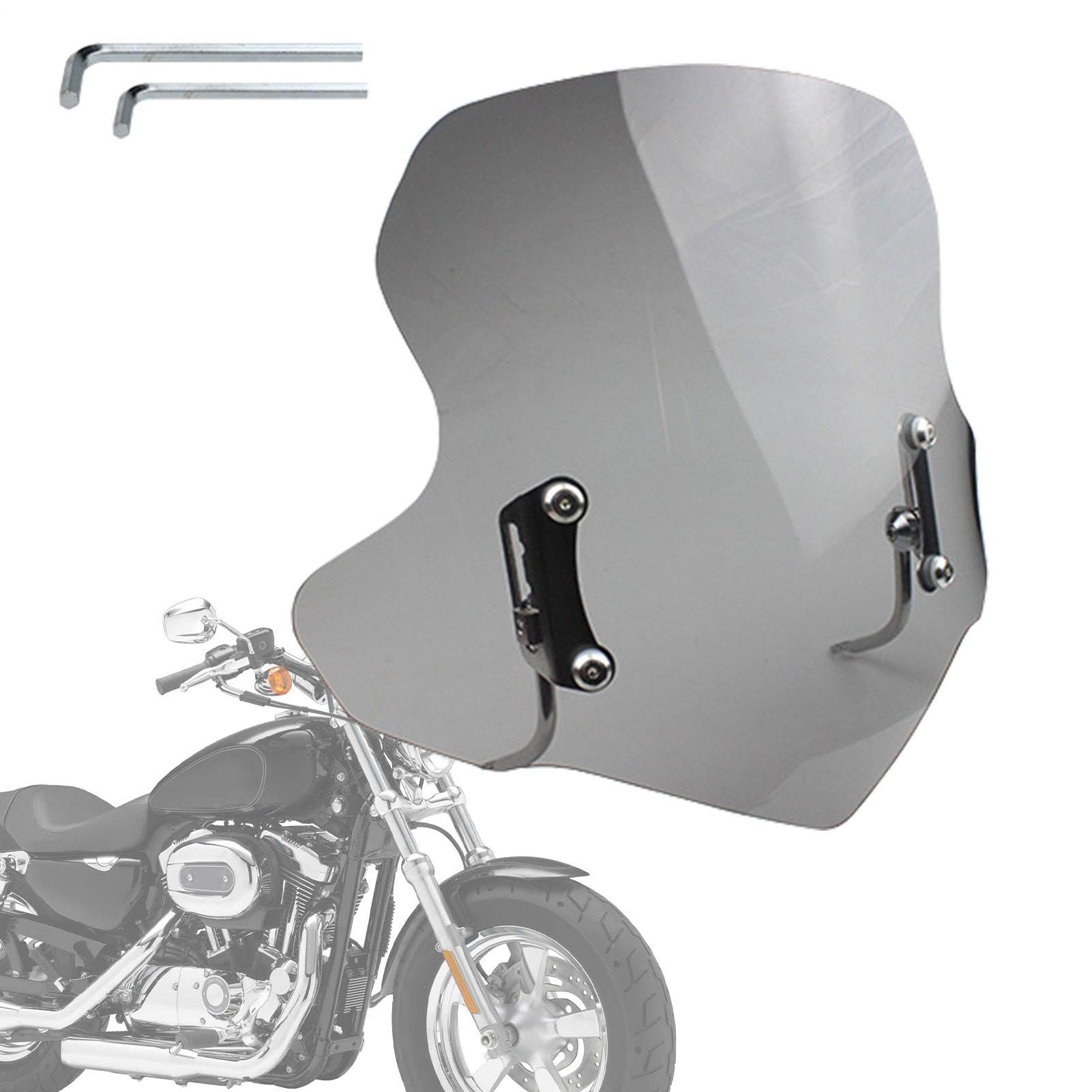 Parabrezza per scooter, parabrezza per moto Antigraffio, resistente | Scooter per deflettori ispessiti eleganti e antigraffio per scooter di guida sicuri Pietre d