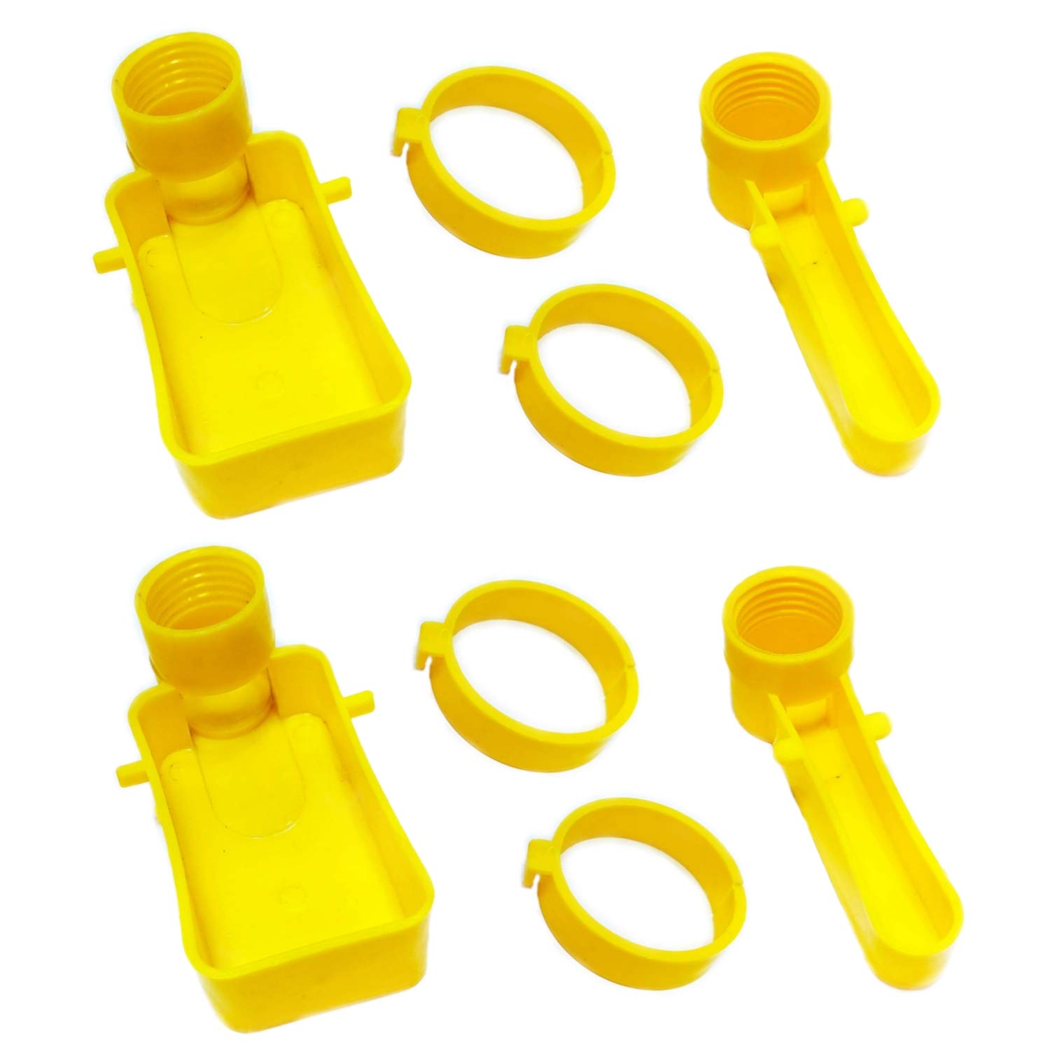 Plastic Nr Online Shop Gives Yellow Color Birds Food Feeder & Water Drinker Water Bottles Connection Like Love Birds, Finches, Cockatiel And Ext.(Pack Of 2) (B08LNQW7H3) Amazon Price History, Amazon Price Tracker