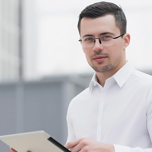 Miniatura 2 de DXYXYO Paquete de 3 lectores cuadrados de marco grueso para mujeres y hombres, lentes de lectura de gran tamaño, estilo Oprah