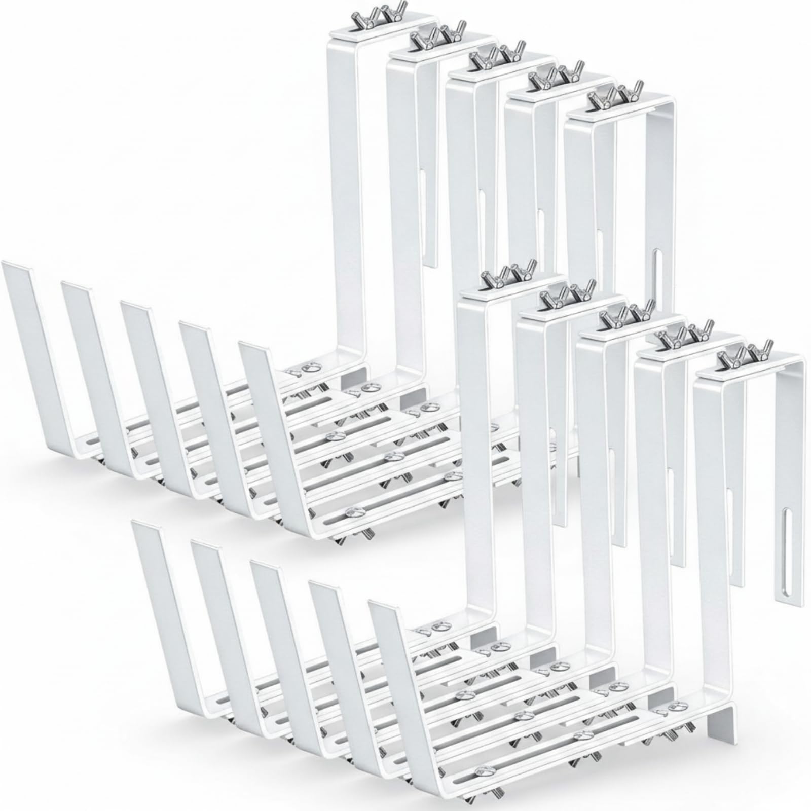 Photo 1 of Layhit 10 Pcs Adjustable Planter Box Brackets