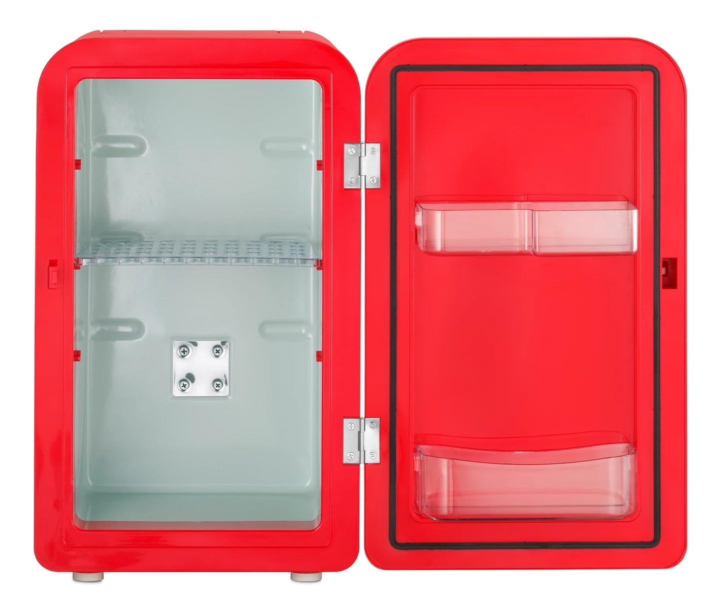 Trisa Frescolino Plus 17L, Mini-Kühlschrank Mobile Kühlbox, 12V Auto, Rot