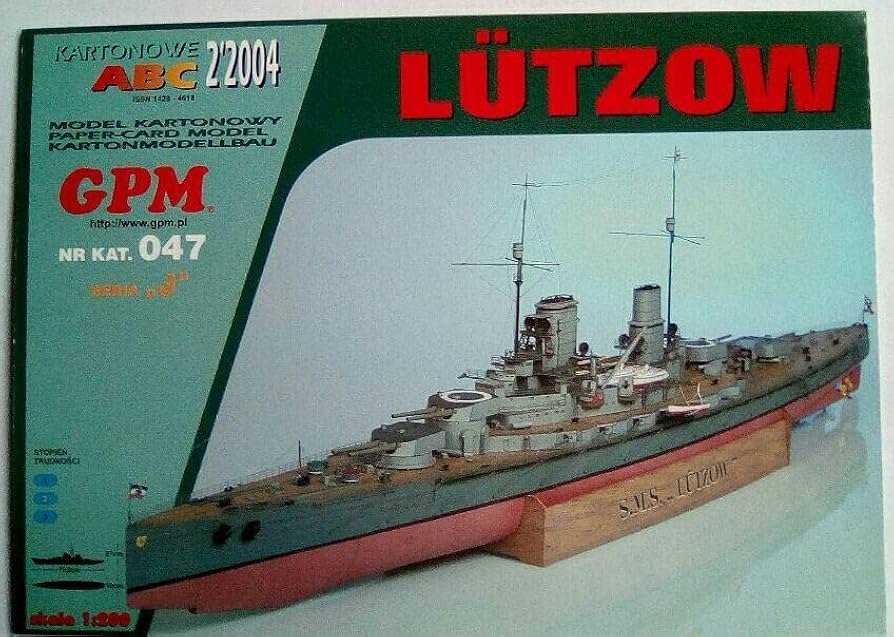 Amazon.co.jp: 絶版ドイツ海軍 1/200 巡洋戦艦リュッツォウ