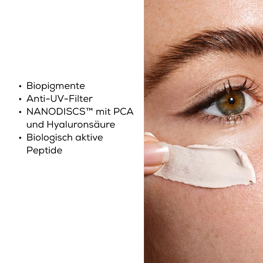YONELLE CC Cream LSF 10, getönte Anti-Aging Tagescreme, 50 ml, 2 Neutral | Hyaluron, Peptide, Biopigmente, Feuchtigkeit, getönte Tagescreme Gesicht reife & sensible Haut, ohne Maskeneffekt