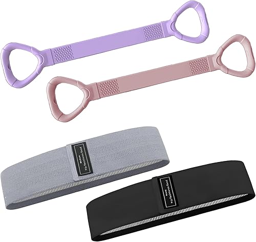 Miniatura 8 de Juego completo de bandas de resistencia para mujeres y hombres, bandas profesionales de entrenamiento para la parte superior e inferior del cuerpo