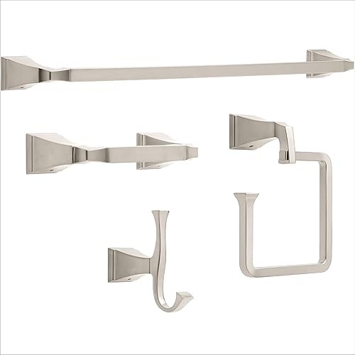 Delta-Faucet Dryden - Juego de accesorios de baño - 4 piezas, bronce veneciano