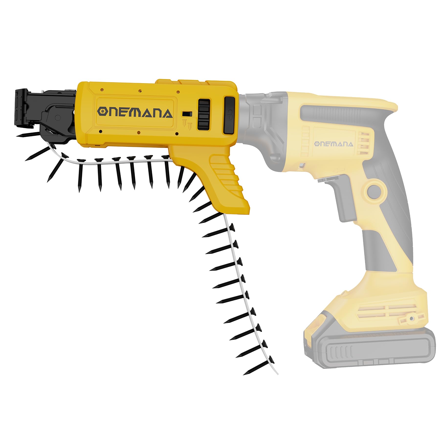Mecanismo de herramienta de giro rápido, pistolas de tornillo para paneles de yeso, accesorio de cargador intercalado para DEWALT DCF630B DCF622B DCF6202 DCF6201