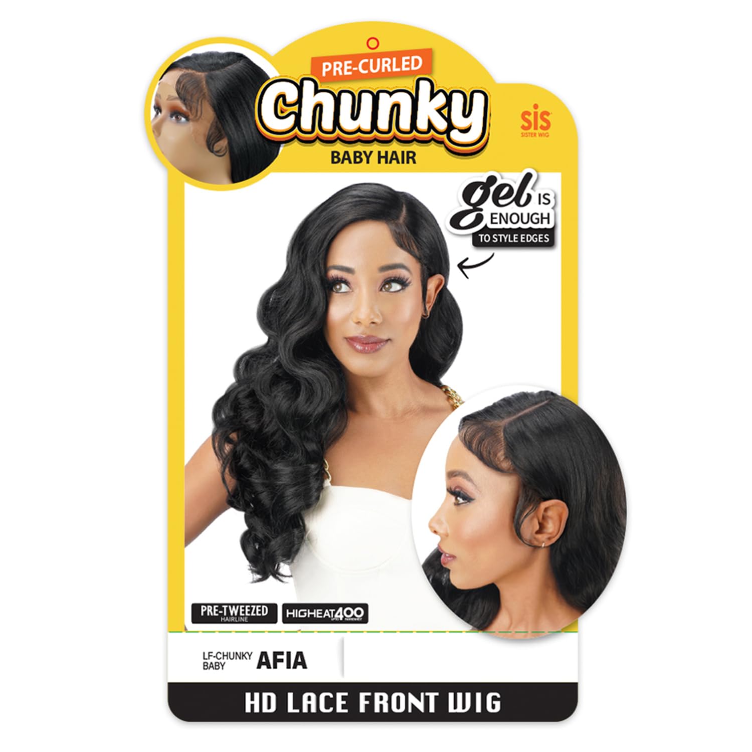 Amazon.com : Zury Sis Chunky Synthetic Hair Hd Lace Front Wig