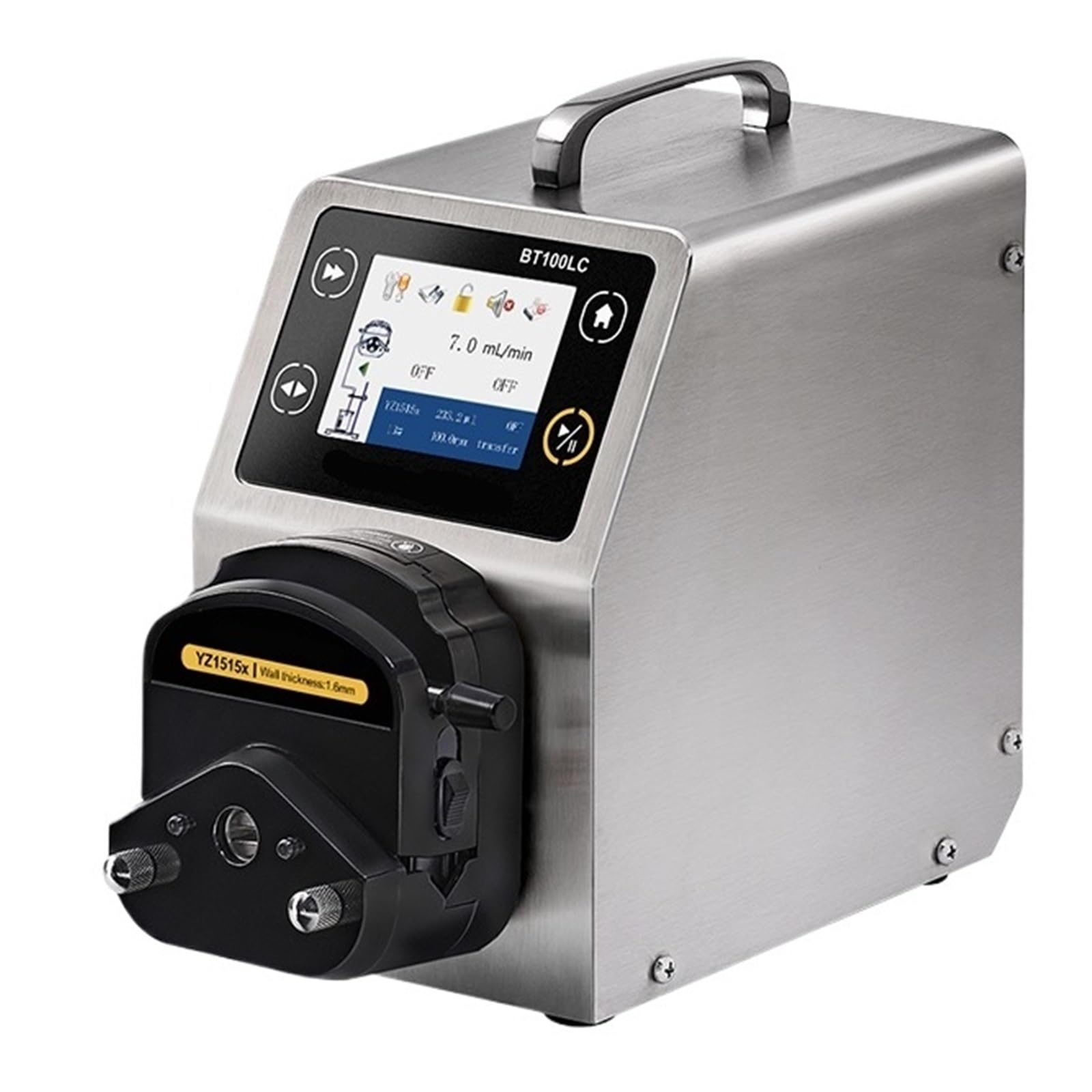 WUPLKCUIJ Liquid Transferring Small Dosing Metering Peristaltic Tubing Pump BT100LC(EU,Yz1515x)
