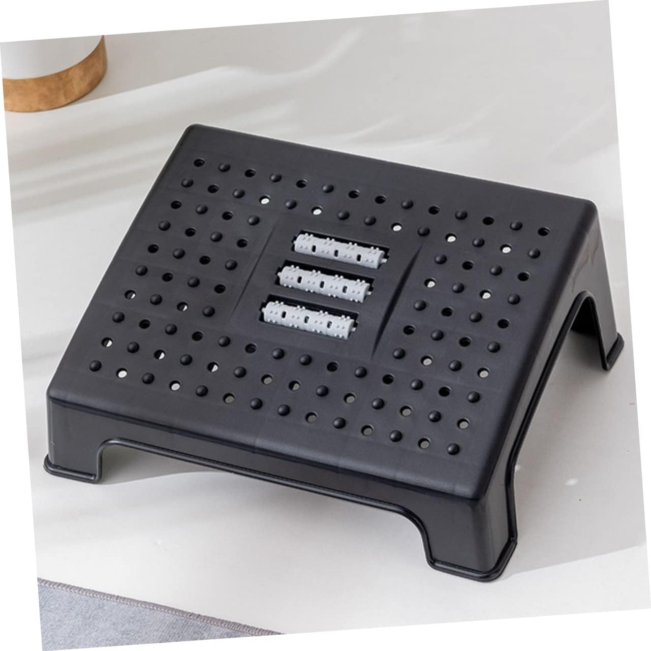 Non-Slip Desk Foot Rest Under Desk Pedicure Foot Stool Office Footrest