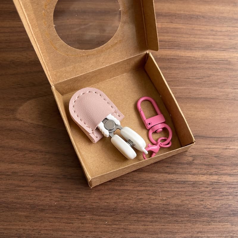 1PCS Mini Scissors Set with Hook Portable Travel Tiny Scissors with Protective Cover 1.65Inch for Embroidery Sewing Knitting Craft