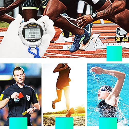 Chronomètre de sport étanche électronique à affichage numérique précis - 7